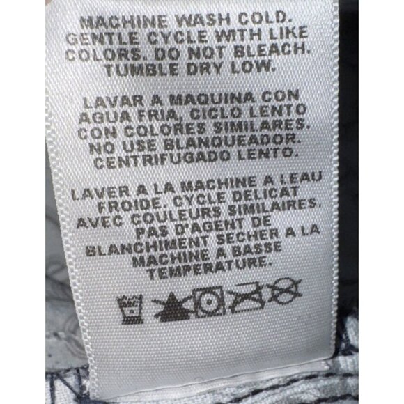 bebe premium denim, woman's 26 p, DARK WASH, Jeans, Wide leg, dark wash - Picture 11 of 11